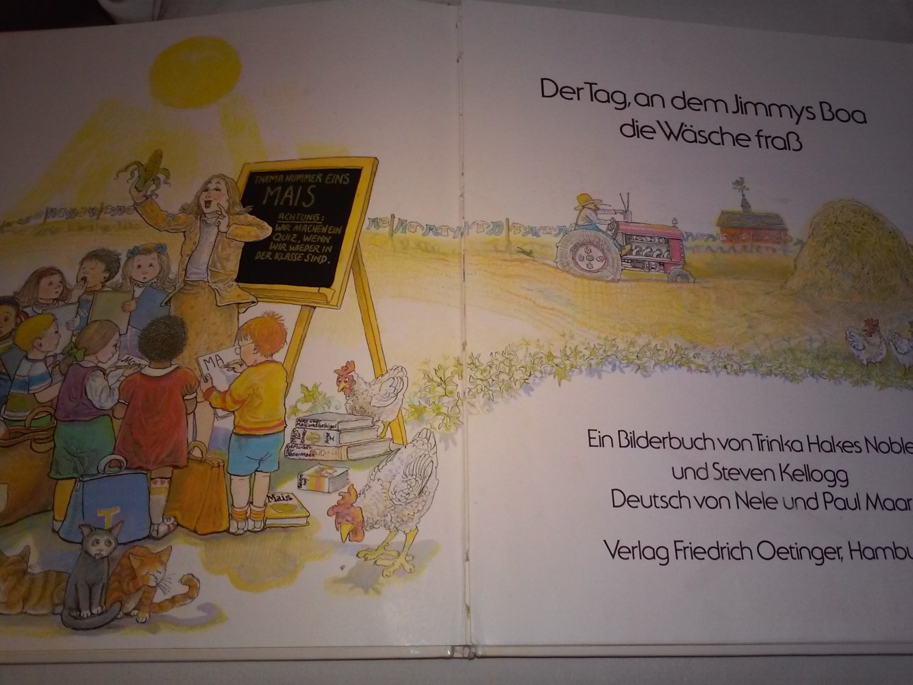  Paul Maar: Der Tag, an dem Jimmys Boa die Wäsche frass