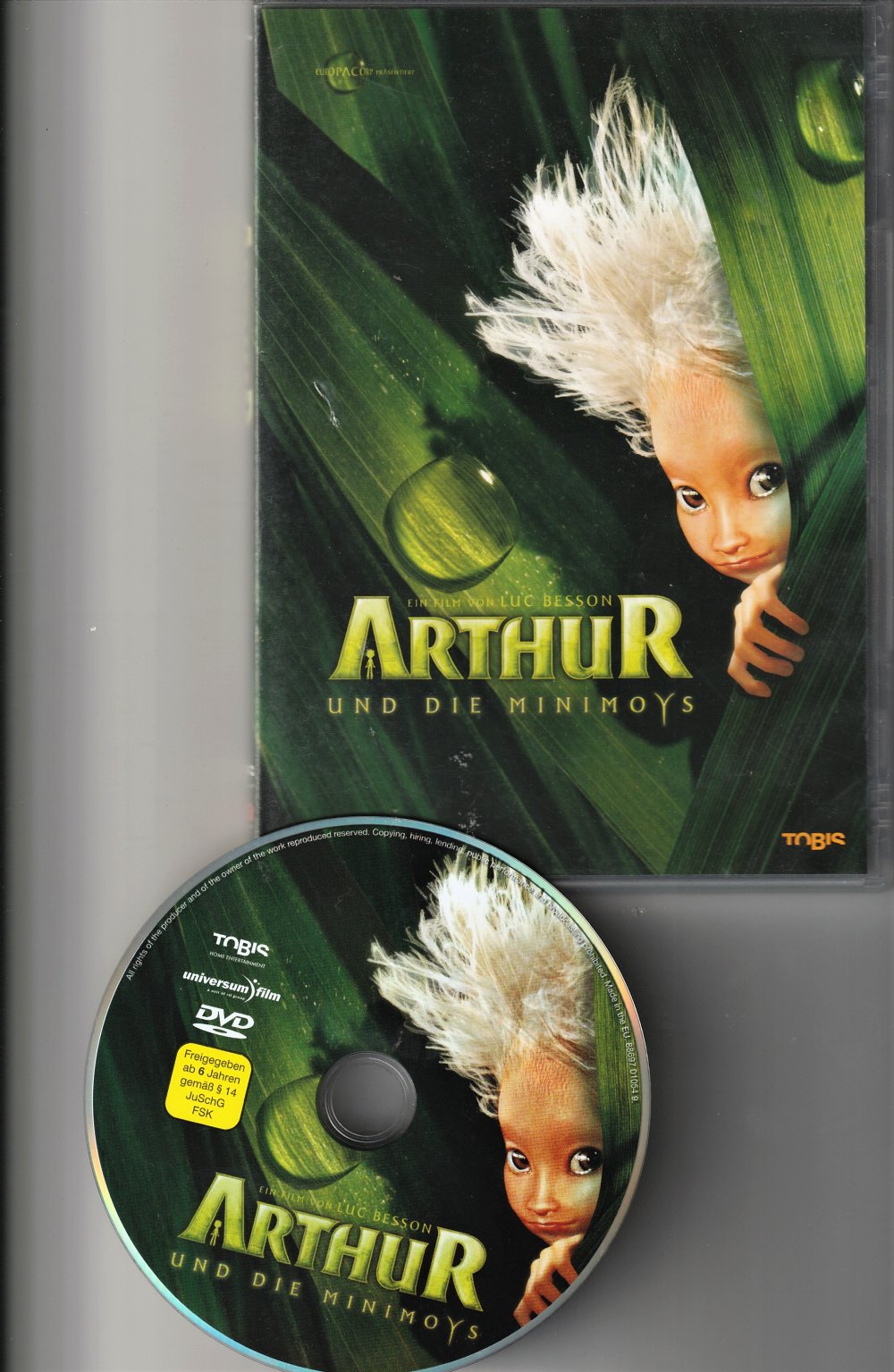 DVD Kinder-DVD Kinderfilm Arthur und die Minimoys FSK ab 6 Jahren Film