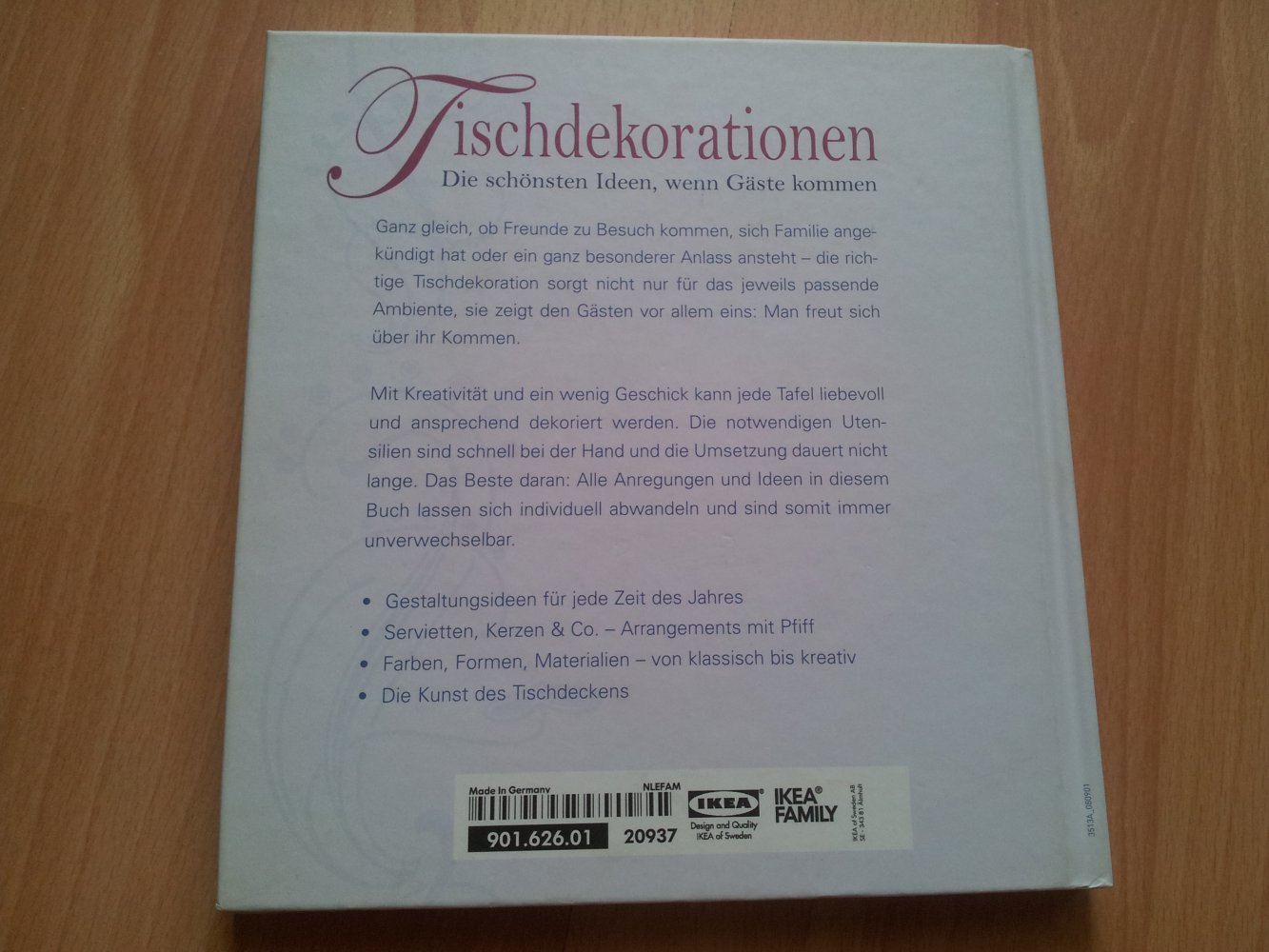 Tischdekorationen - Die schönsten Ideen wenn Gäste kommen - Arrangements, Blumen, Lichterglanz, Rezepte