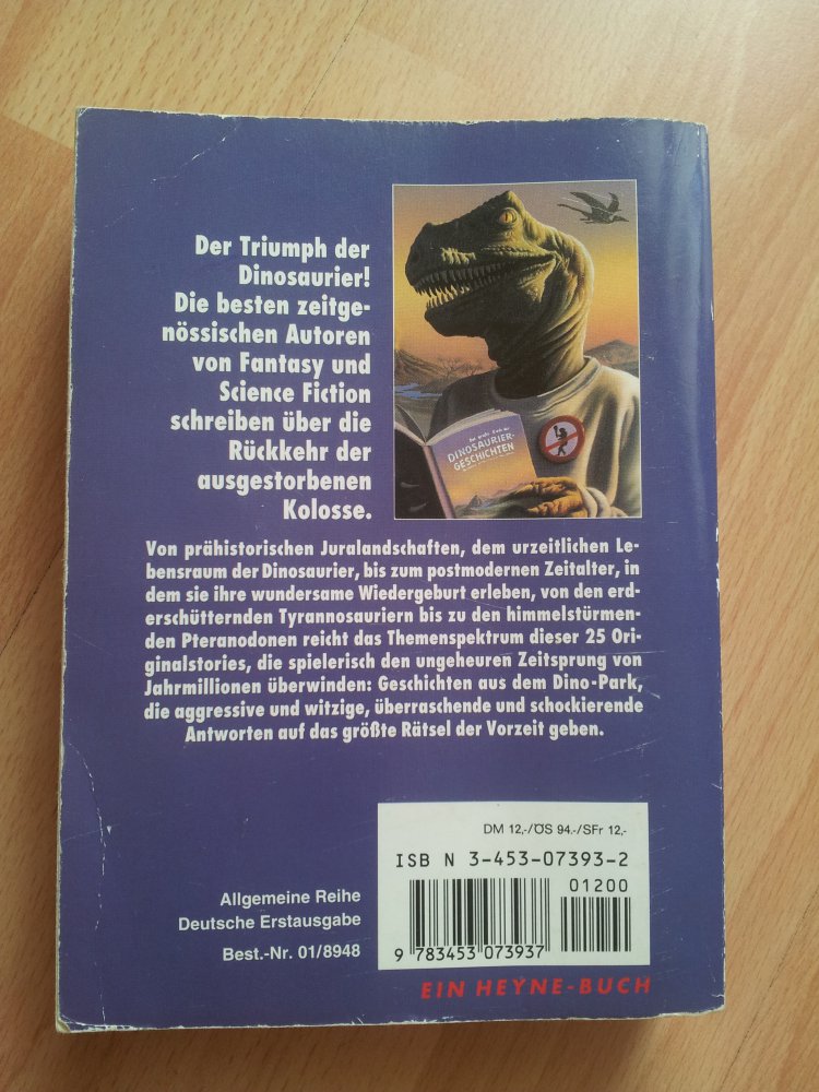  Das große Buch der Dinosaurier-Geschichten - Mike Resnick & Martin H. Greenberg (Hrsg.)