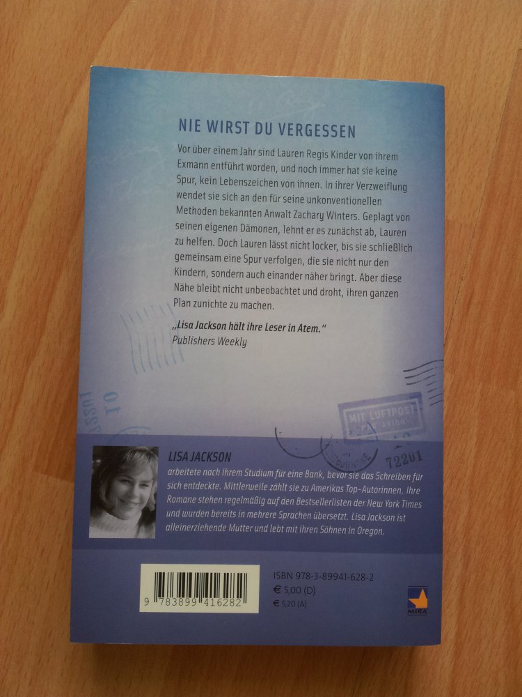  Nie wirst du vergessen - Lisa Jackson