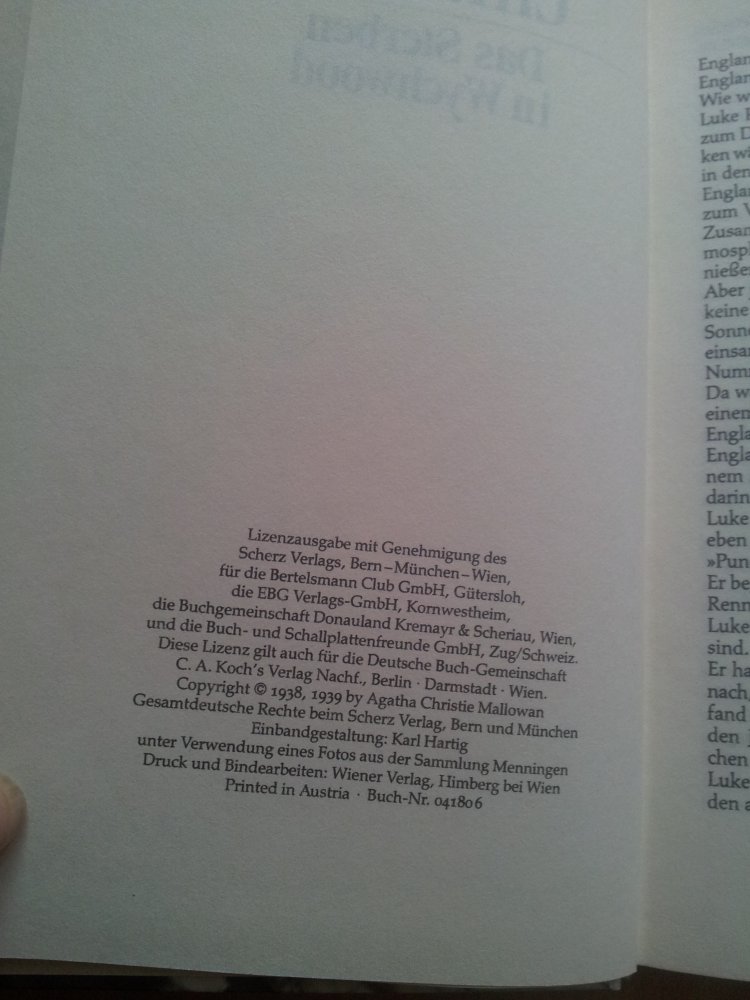  Das Sterben in Wychwood - Agatha Christie 