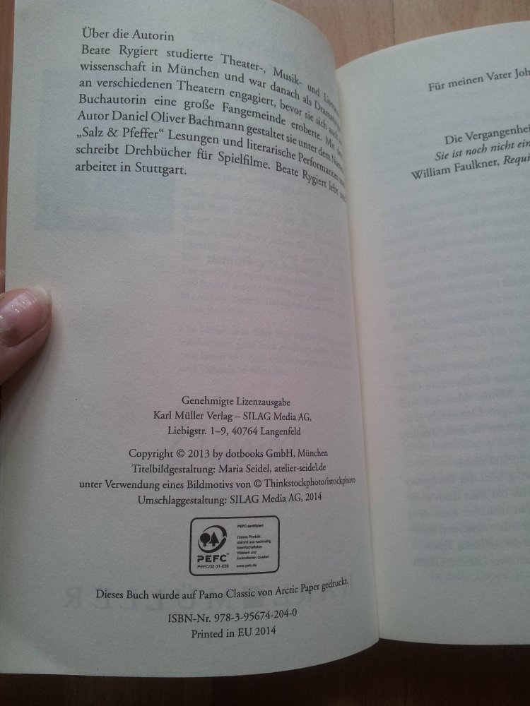  Buch - Bronjas Erbe - Beate Rygiert 