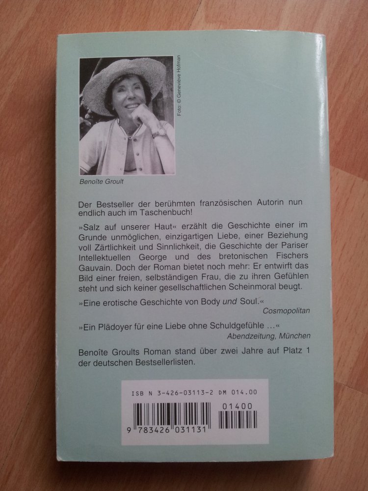 Salz auf unserer Haut - Benoîte Groult