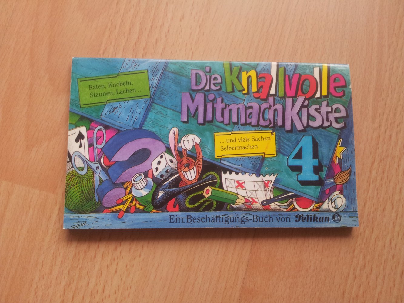  Die knallvolle Mitmachkiste 4 - Beschäftigungs-Buch