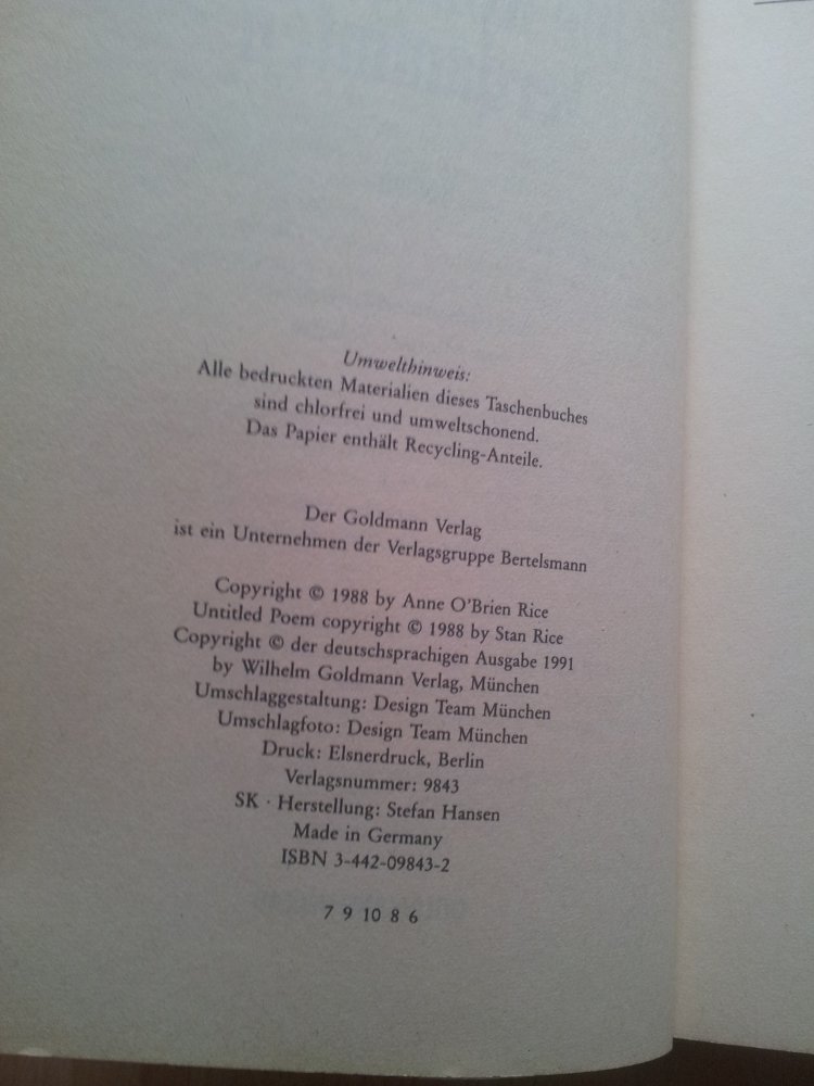  Die Königin der Verdammten - Anne Rice