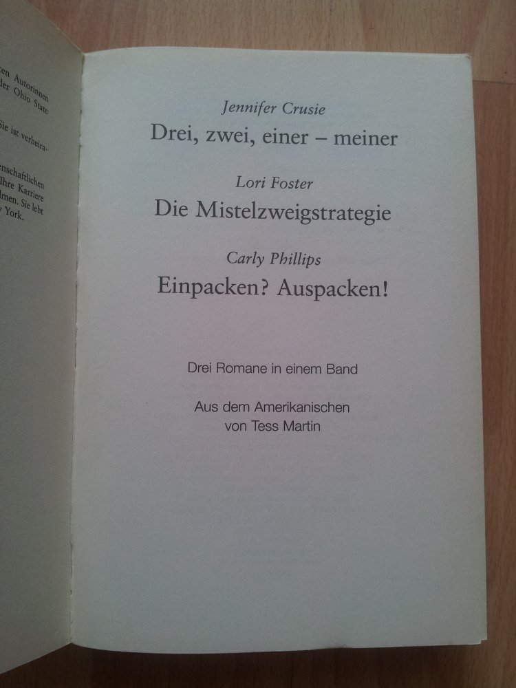 Single Bells - 3 Romane in 1  - Jennifer Crusie, Lori Foster, Carly Phillips