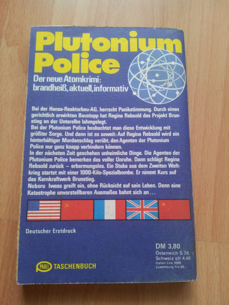 Plutonium Police - Punktziel Kernkraftwerk - Band 3 - Eliot Spencer