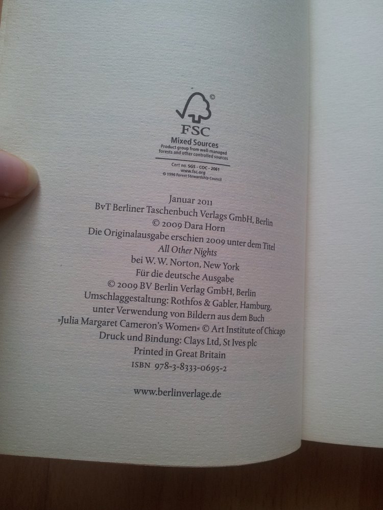 Vor allen Nächten - Dara Horn