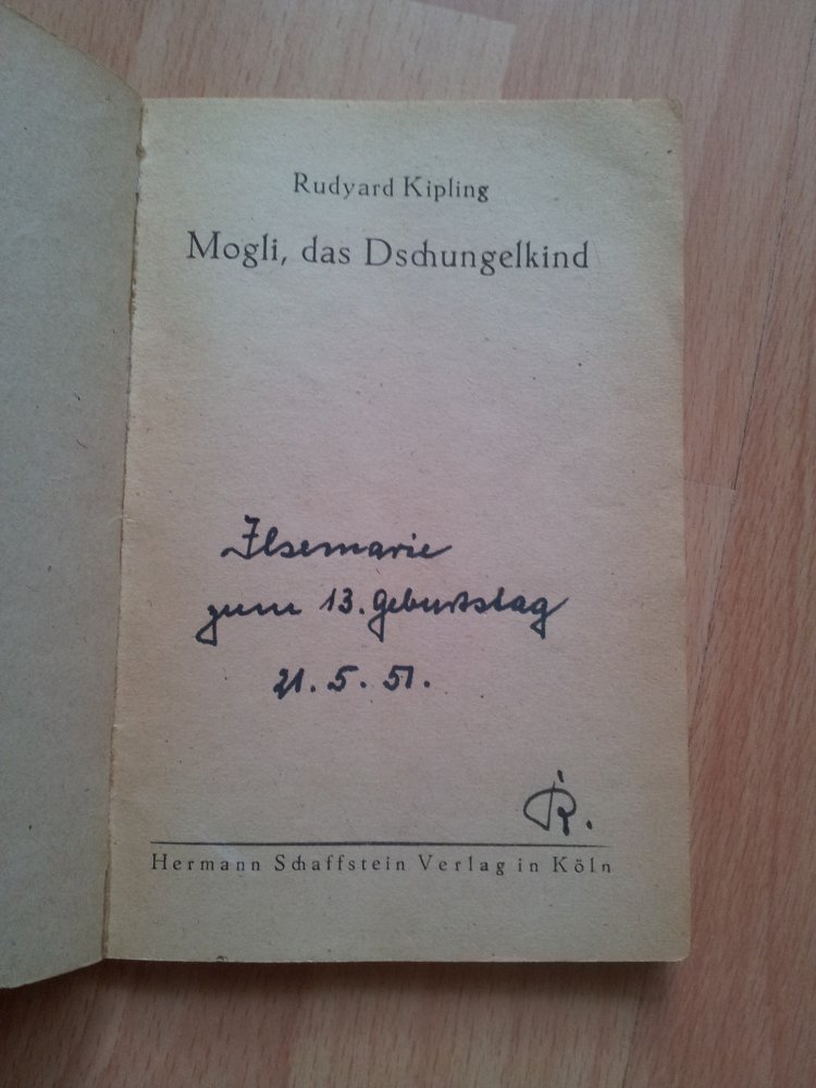 Mogli das Dschungelkind - Rudyard Kipling - 1947
