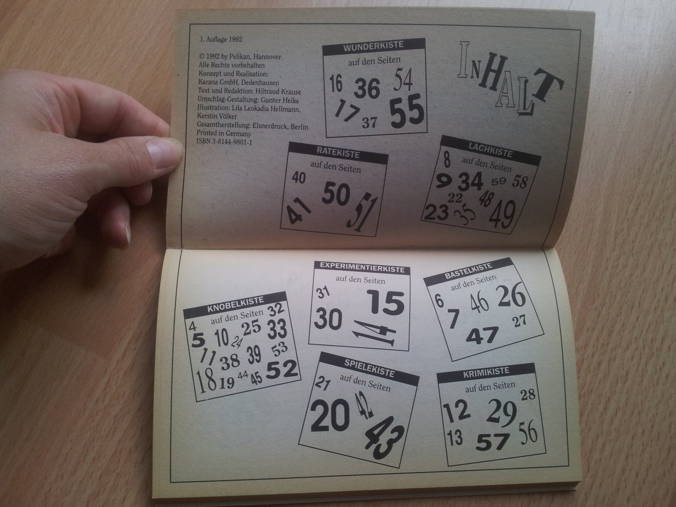  Die knallvolle Mitmachkiste 4 - Beschäftigungs-Buch