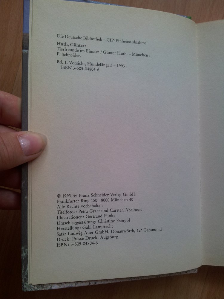 Tierfreunde im Einsatz -Vorsicht, Hundefänger! Band 1