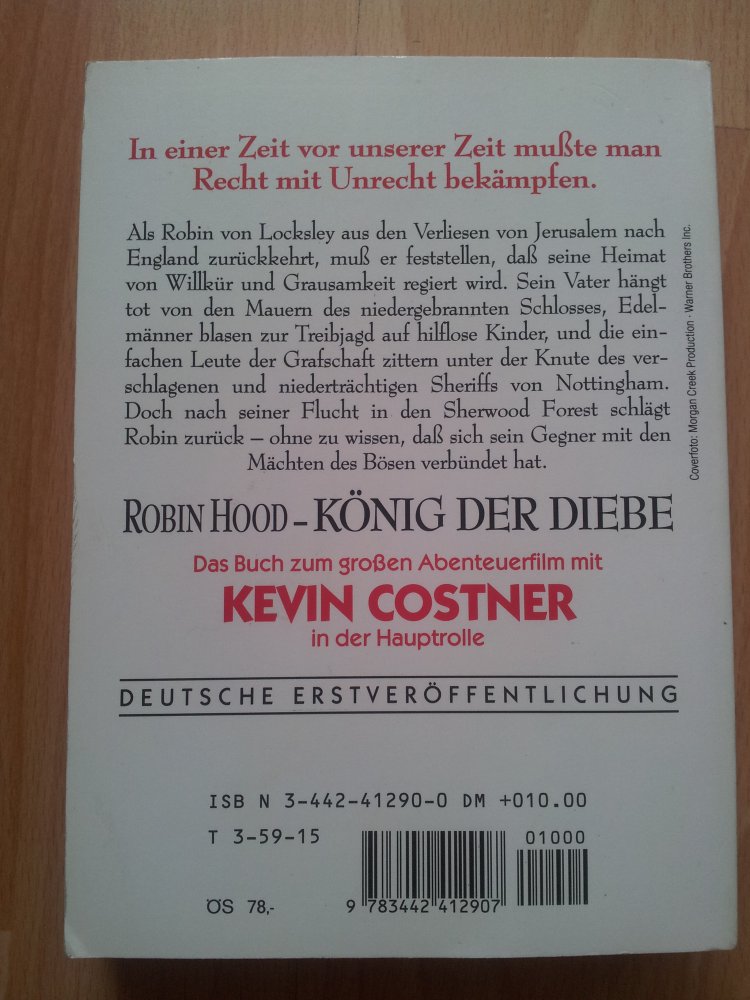 Robin Hood - König der Diebe - Filmbuch - Simon Green