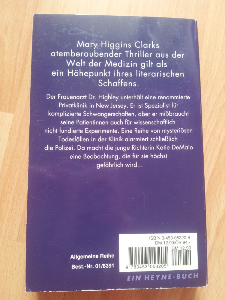Wo waren Sie, Dr. Highley? - Mary Higgins Clark