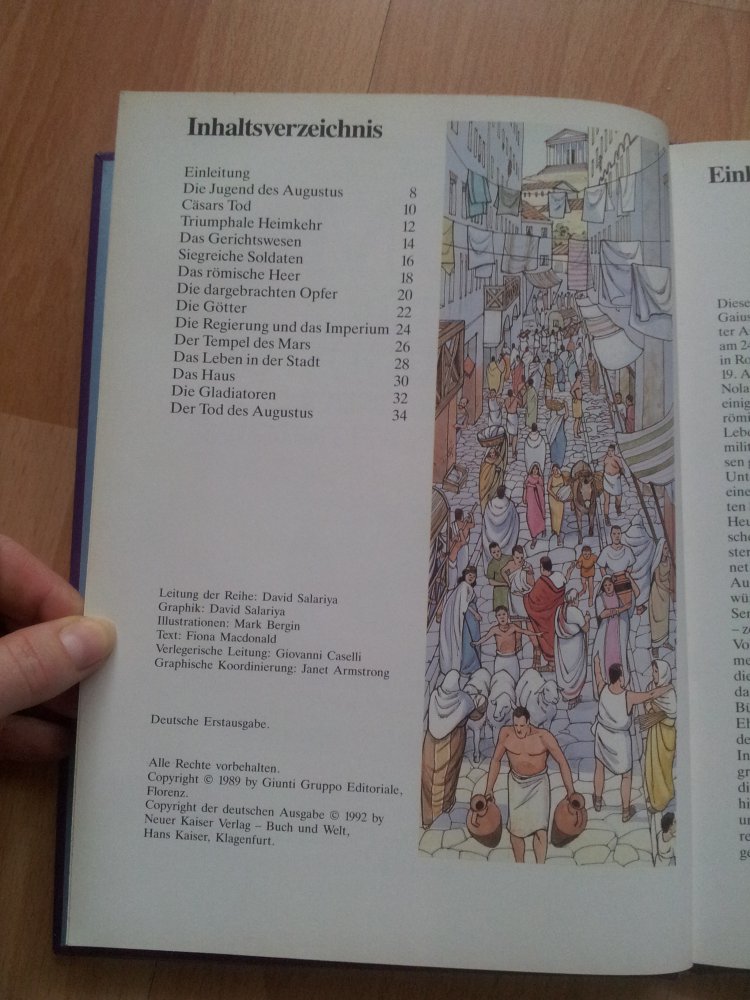 Abenteuer Weltgeschichte  ROM unter Kaiser Augustus, dem begründer des römischen Weltreiches