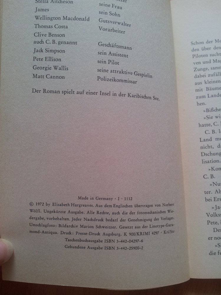 Der Strick aus Hanf - Elisabeth Hargreaves