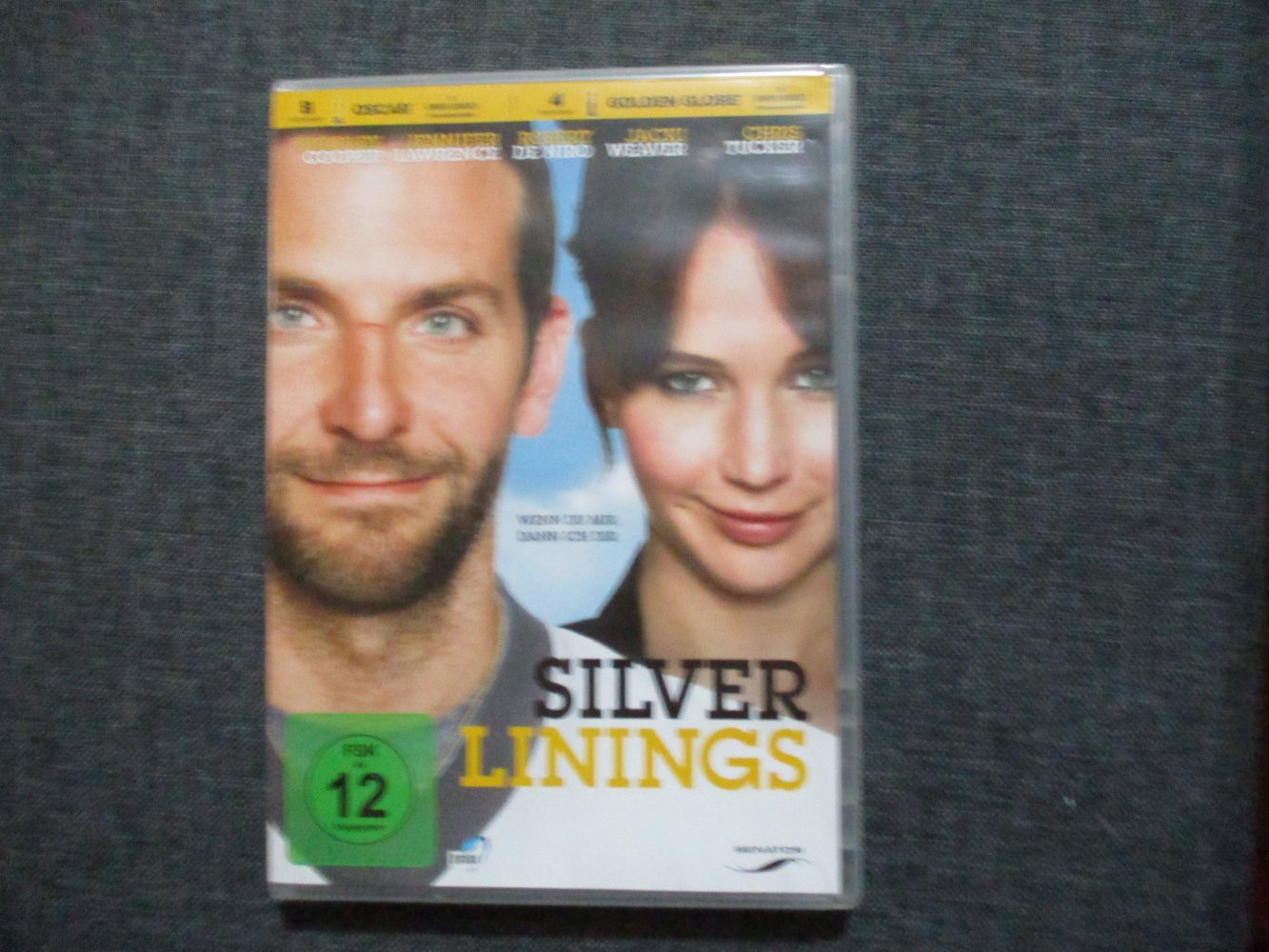 dvd,silver linings,ab 12 jahre,sehr guter zustand