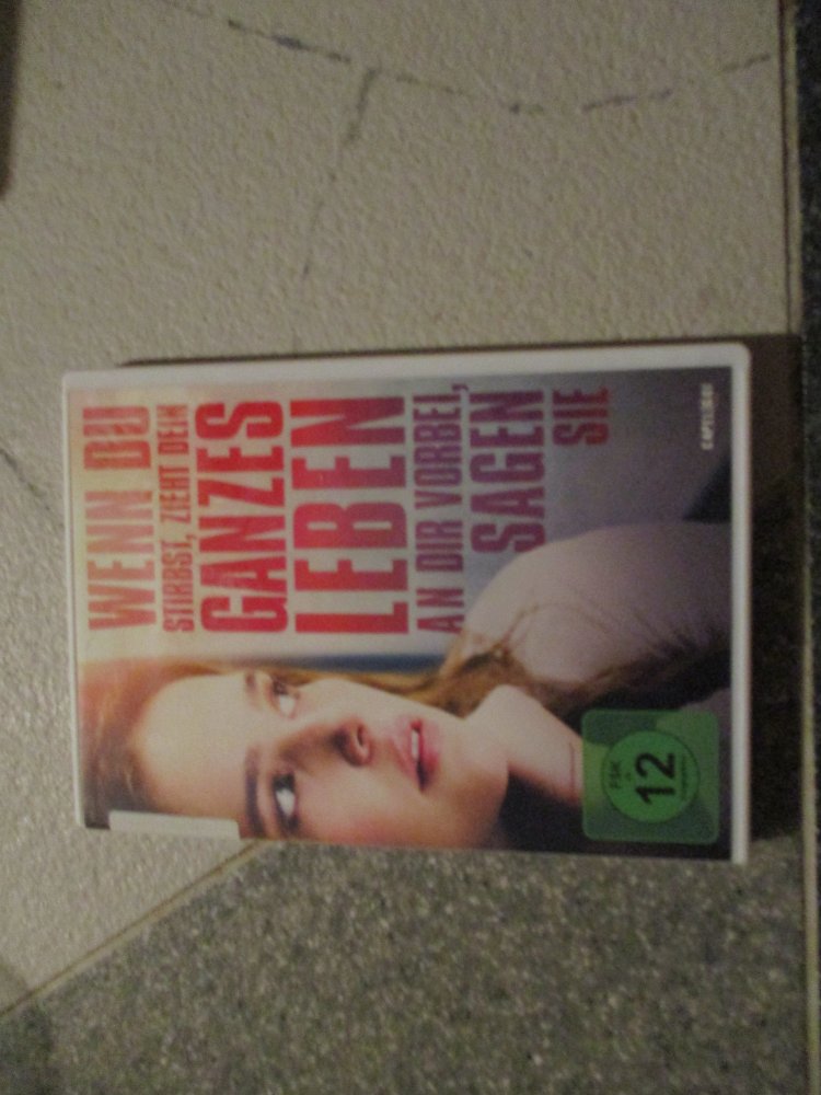 wenn du stirbst ,zieht dein ganzes leben vorbei,sagen sie.dvd film,ab 12 jahre