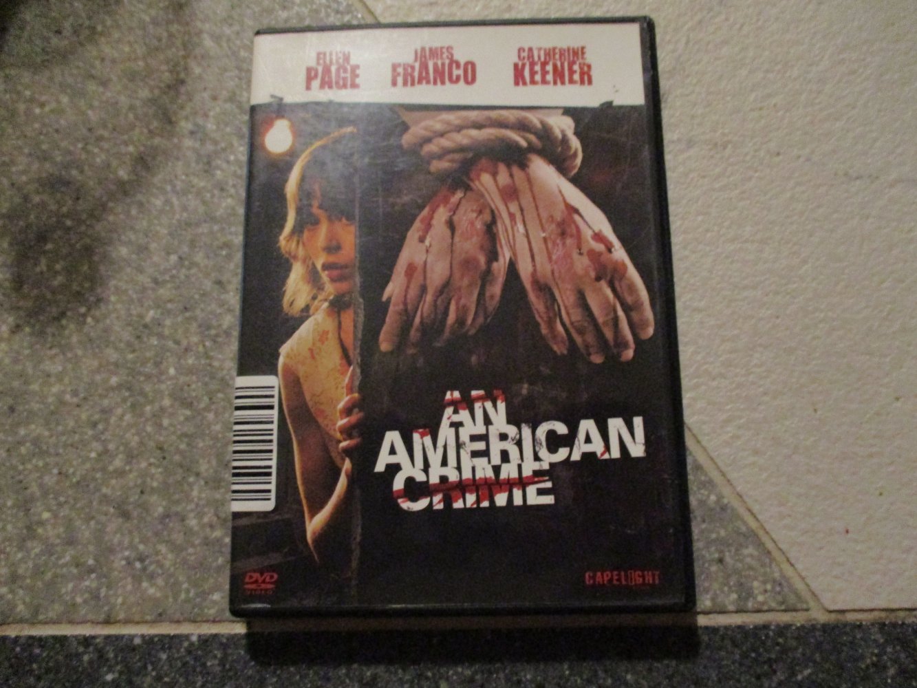 dvd horror film,an american crime.sehr guter zustand