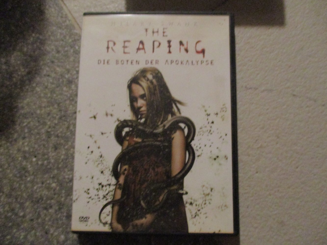 dvd horrorfilm,ab 16 jahre,the reaping.sehr guter zustand