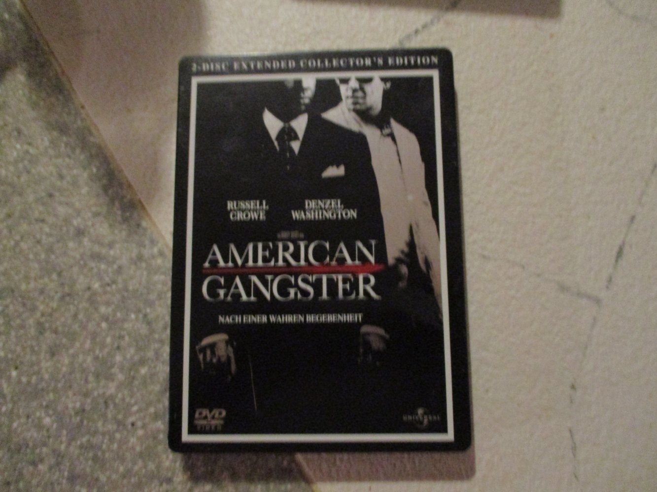 dvd 2-disc extended collectors edition,thriller,american gangster