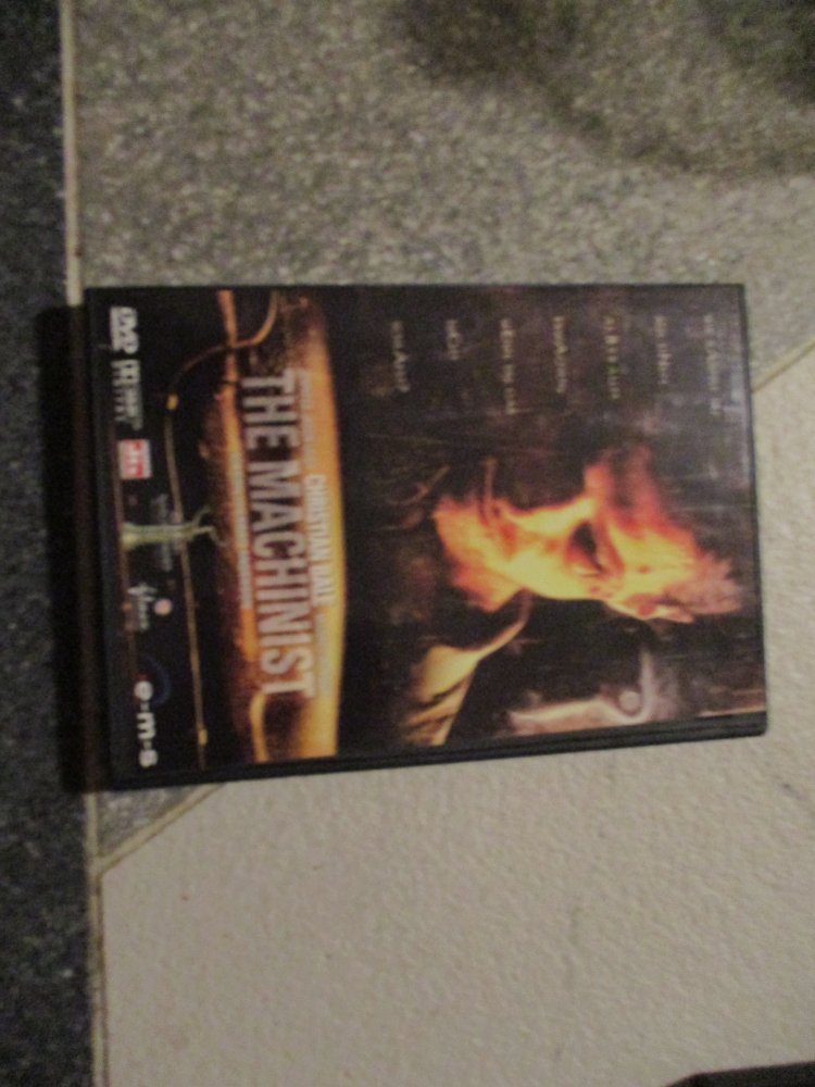 sehr guter zustand.dvd film,the machinist