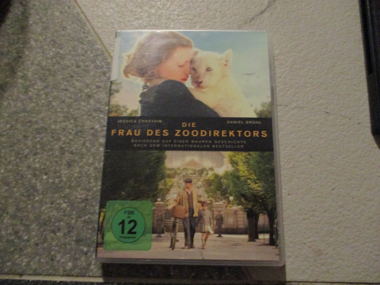 dvd film,die frau des zoodirektors,sehr guter zustand