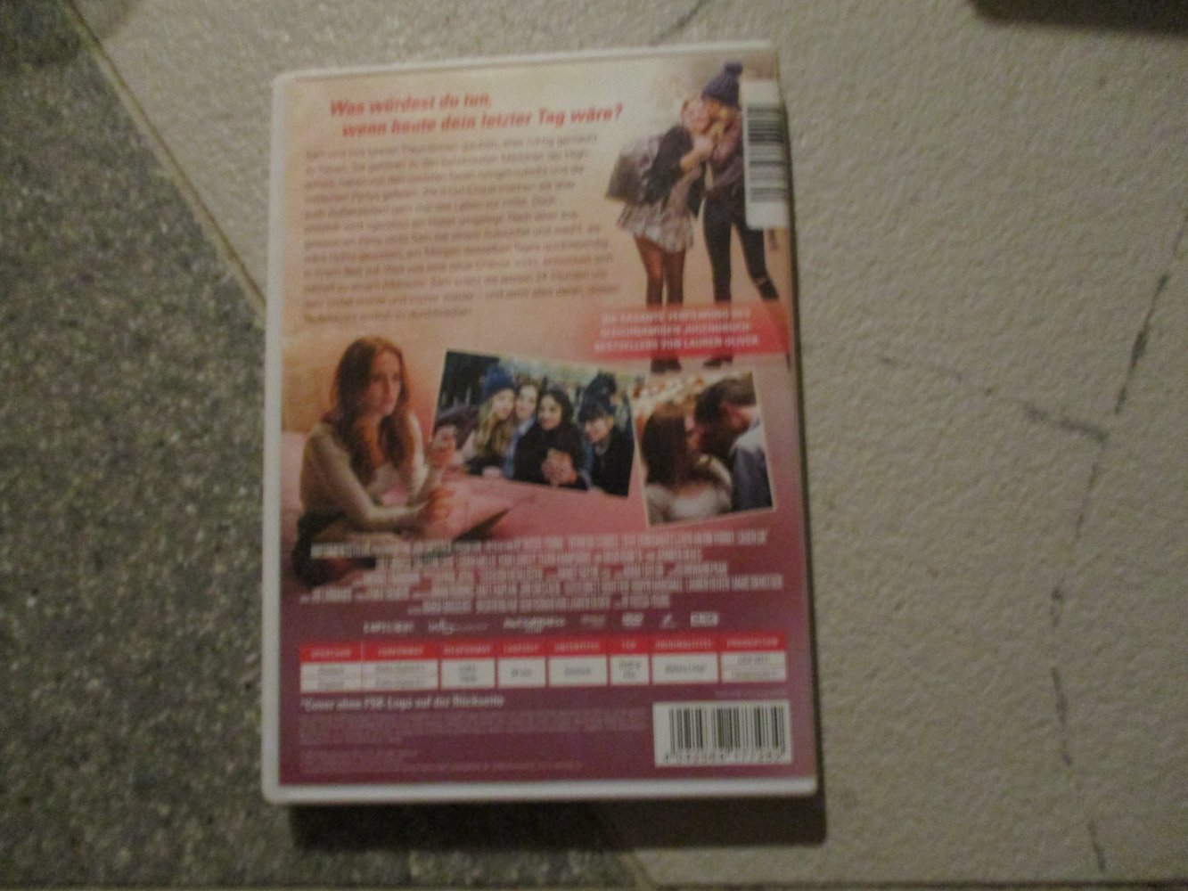 wenn du stirbst ,zieht dein ganzes leben vorbei,sagen sie.dvd film,ab 12 jahre