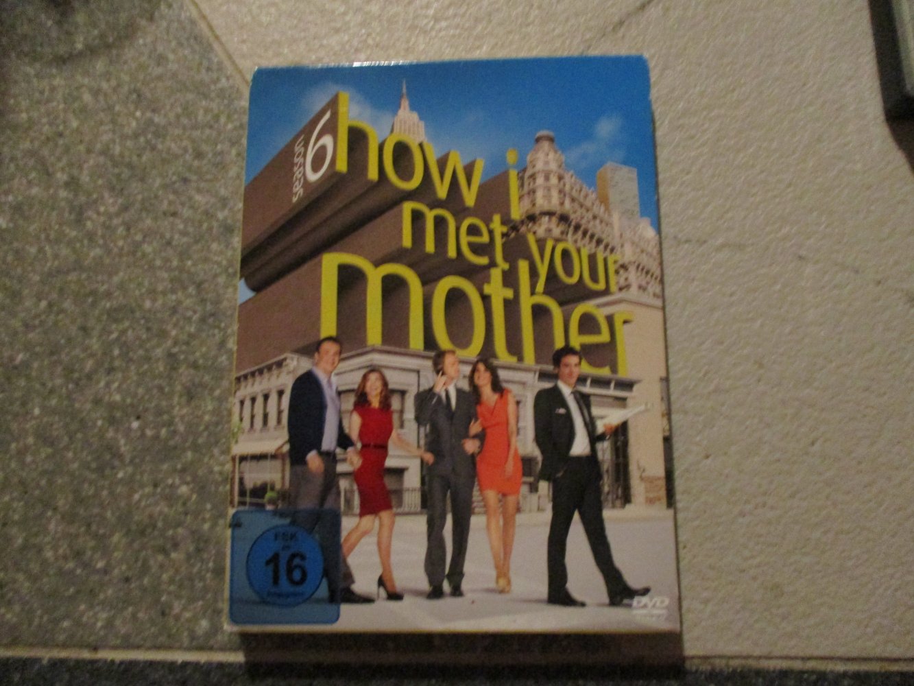 dvd serie,season 6,3 dvd,how met your mother
