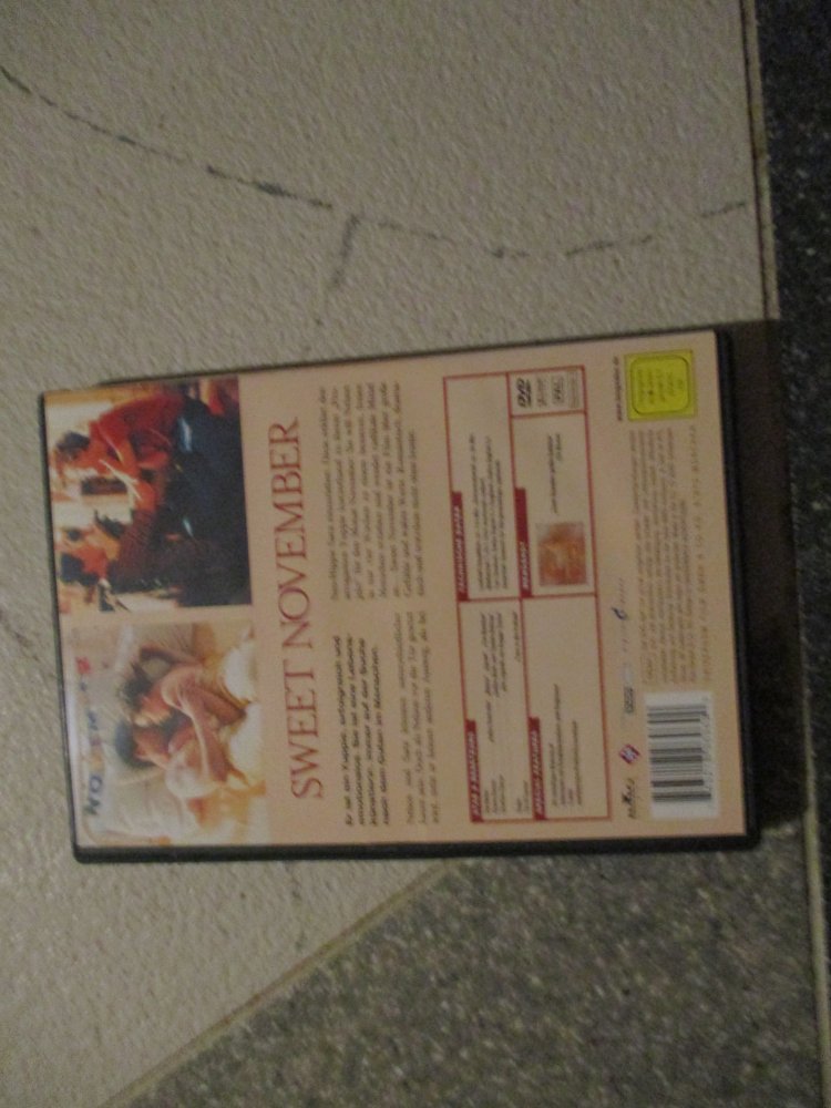 dvd film,sweet november,ab 6 jahre,sehr guter zustand