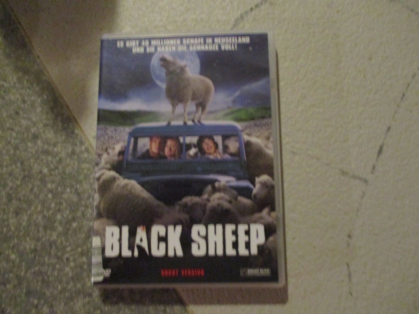 dvd,black sheep,horror,sehr guter zustand
