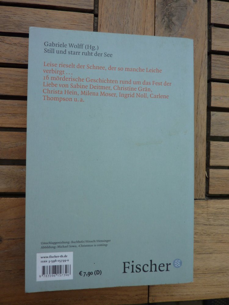 Still und starr ruht der See kleine Krimis zum Fest
