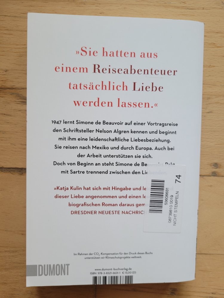 Der andere Mann - Die große Liebe der Simone de Beauvoir