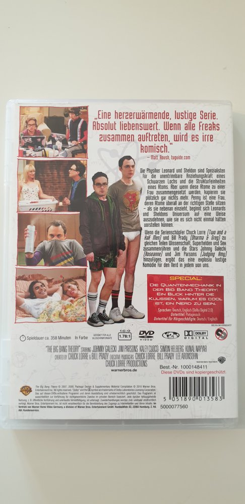 The Big Bang Theory - Komplette erste Staffel
