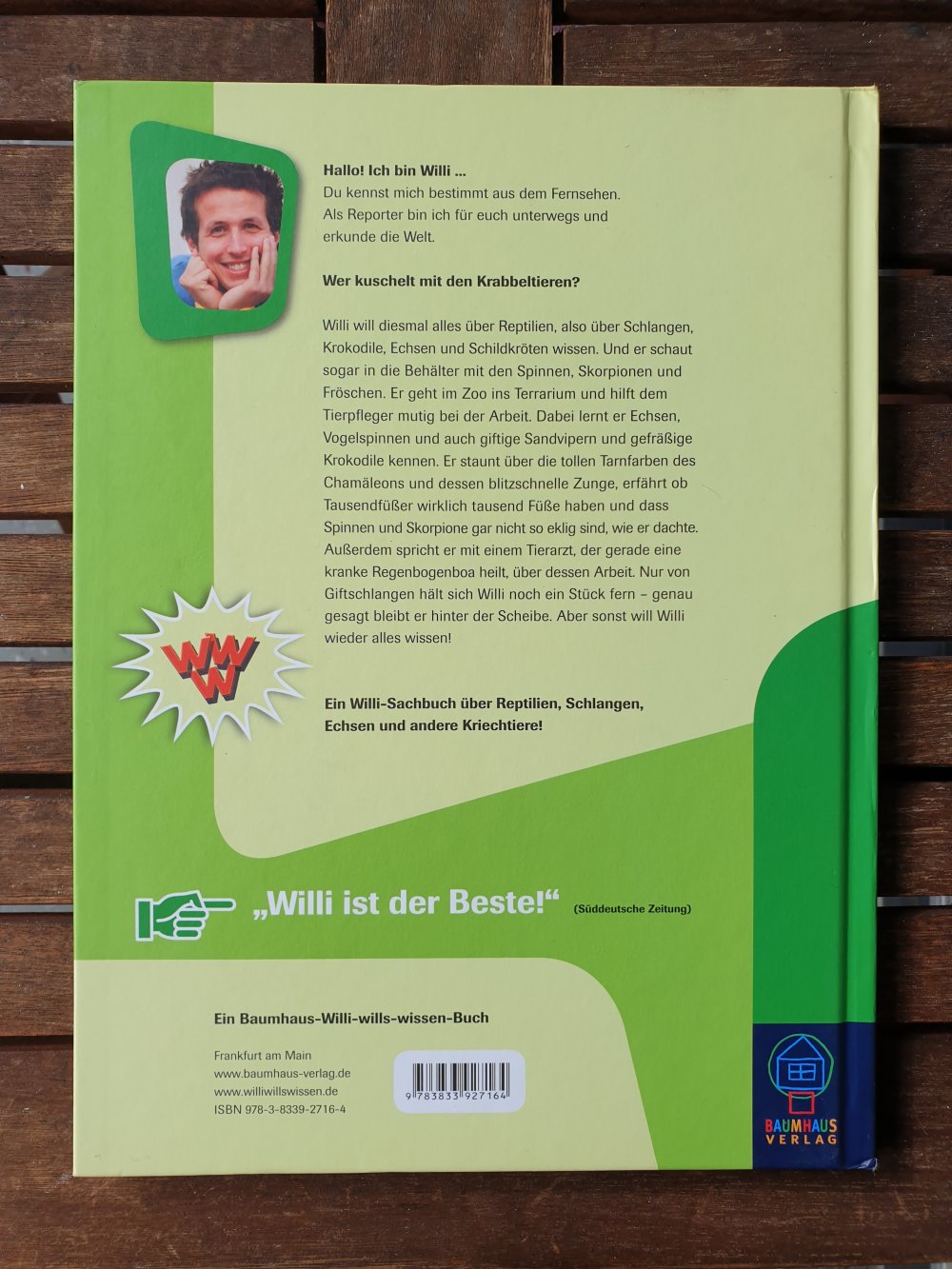 Wer kuschelt mit den Krabbeltieren? - Willi wills wissen Bd. 14