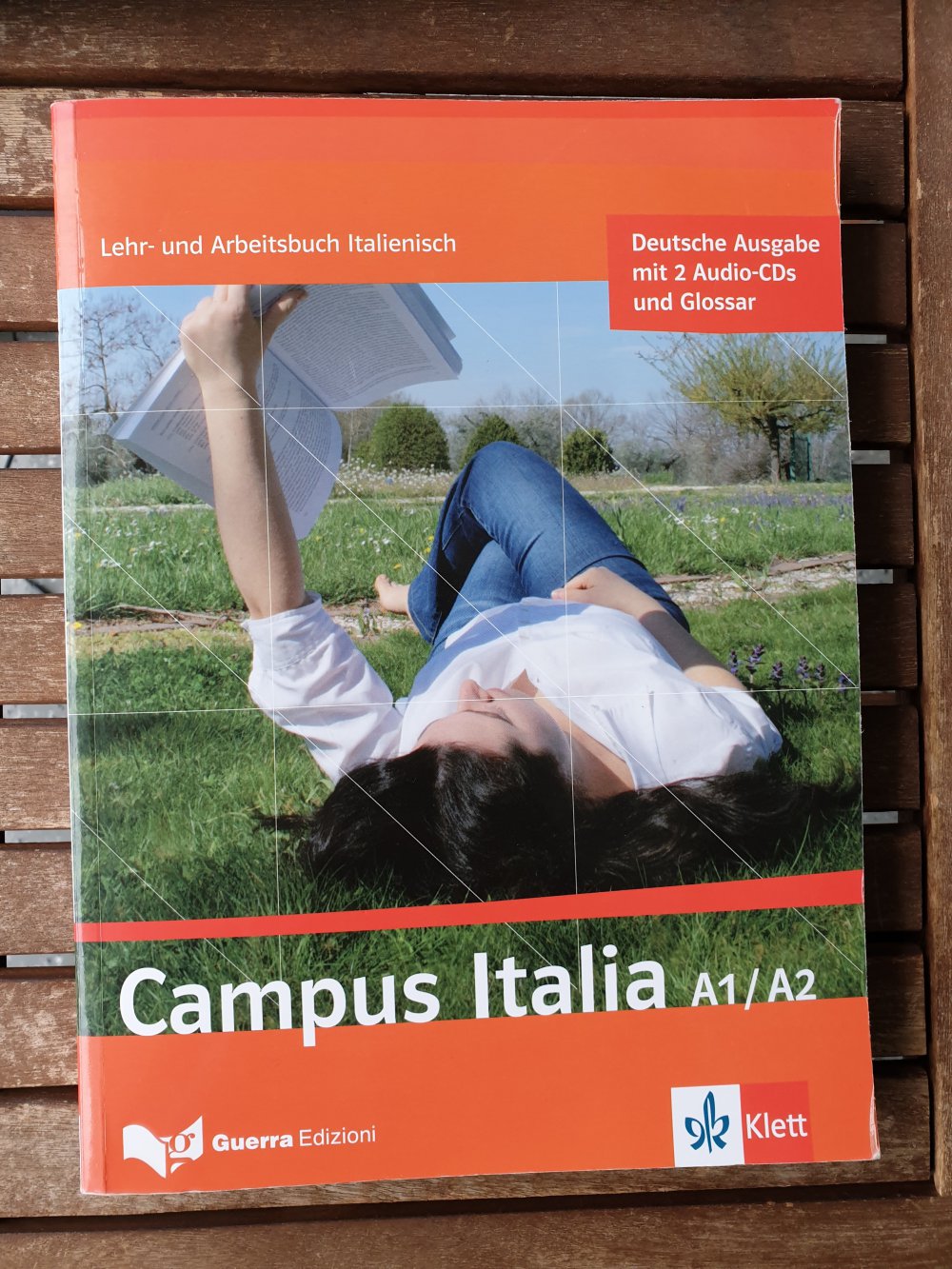 Campus Italia A1/A2 Lehr- und Arbeitsbuch (2CDs) neuwertig Klett
