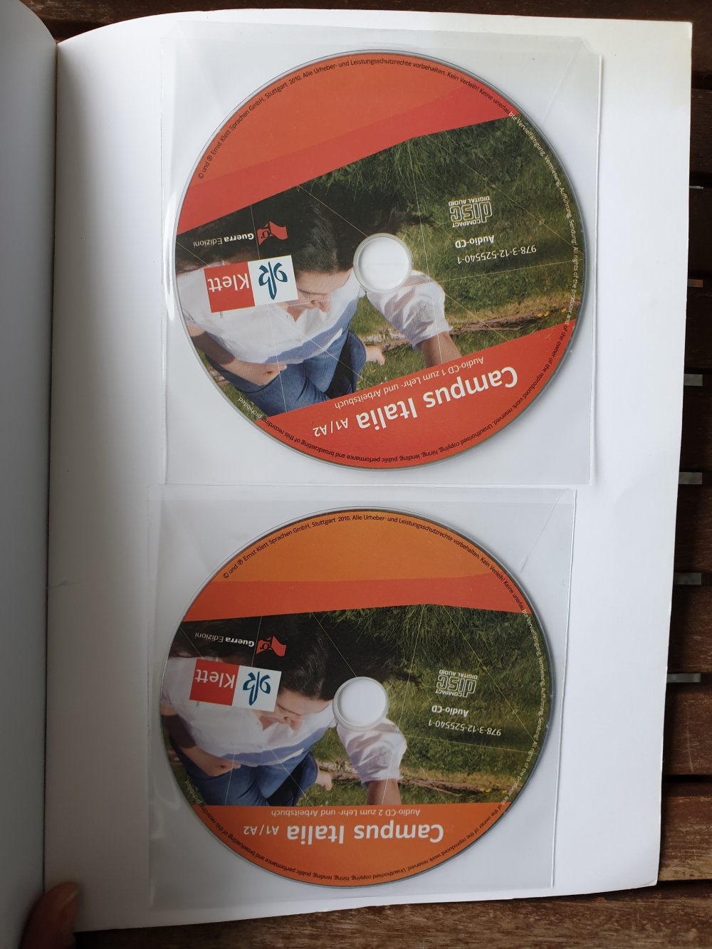 Campus Italia A1/A2 Lehr- und Arbeitsbuch (2CDs) neuwertig Klett