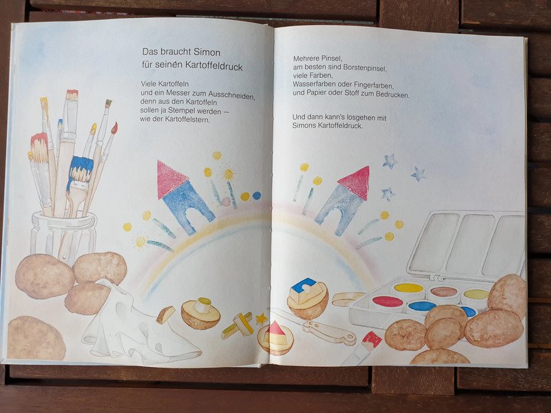 Die Schlange Kunterbunt. Spiel