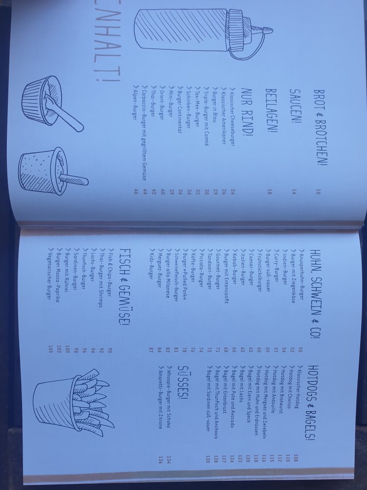 Burger!: Hotdogs und Bagels