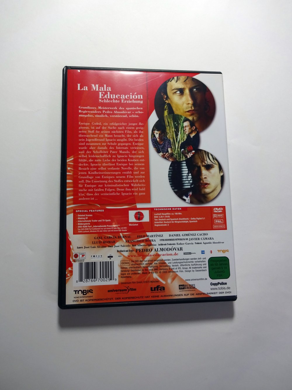 La mala educación – Schlechte Erziehung