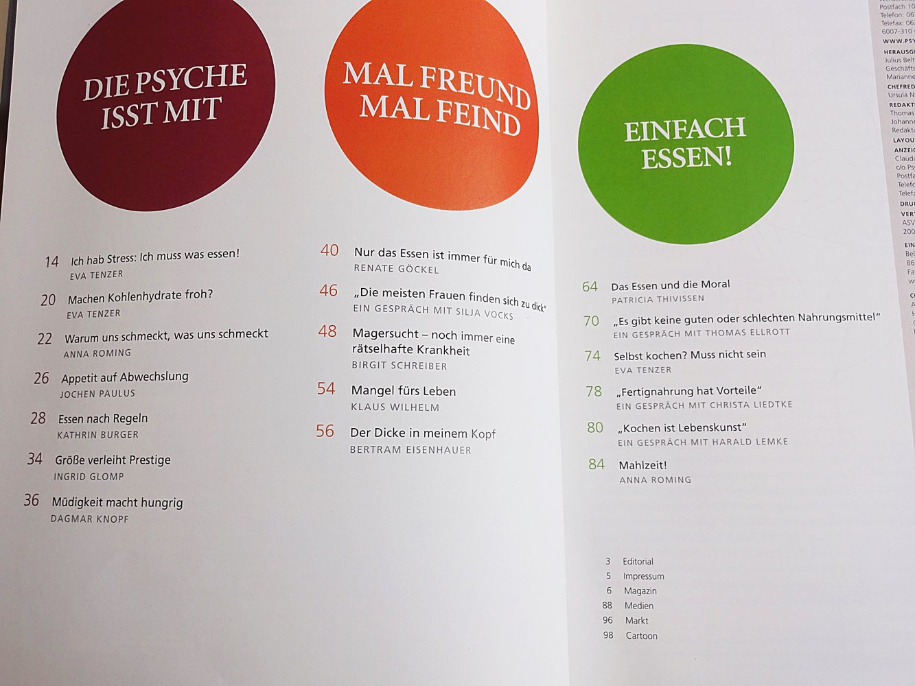 Psychologie Heute Compact - Futter für die Seele