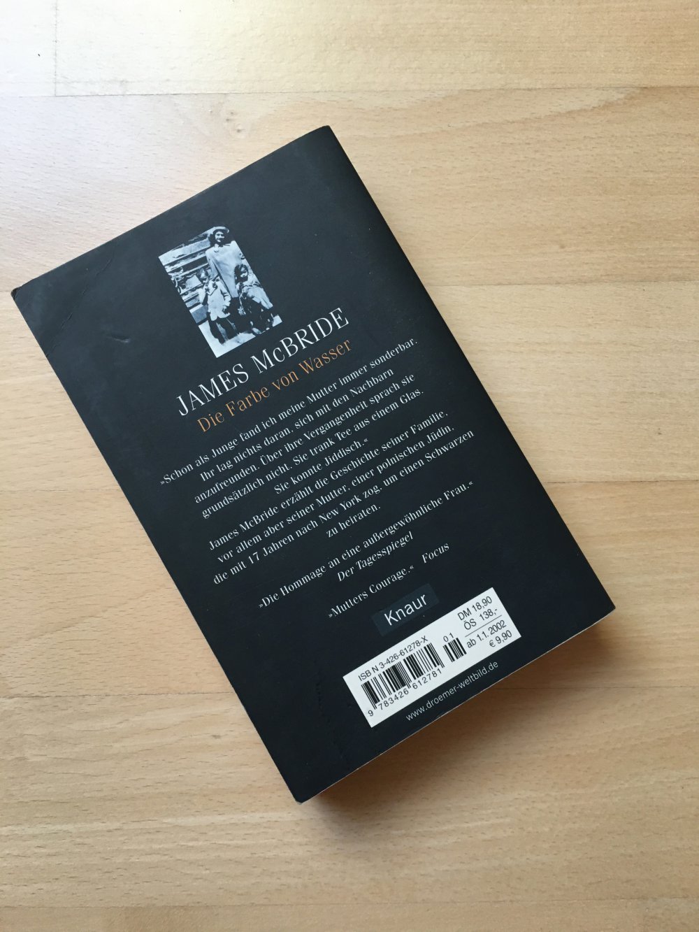 Die Farbe von Wasser