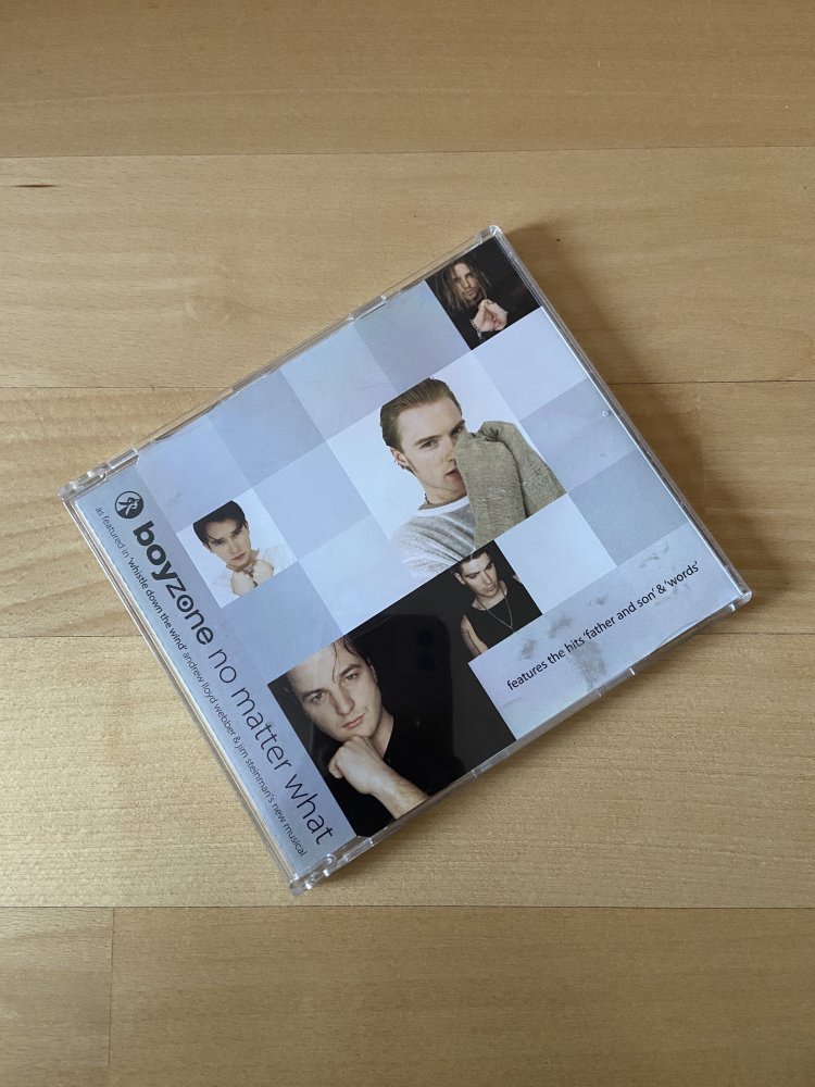 Single CD Boyzone - No matter what