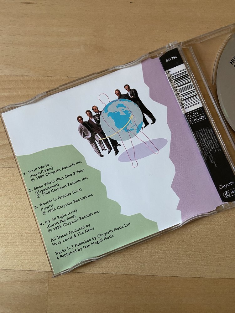 Huey Lewis & The News - Small World - It´s all right