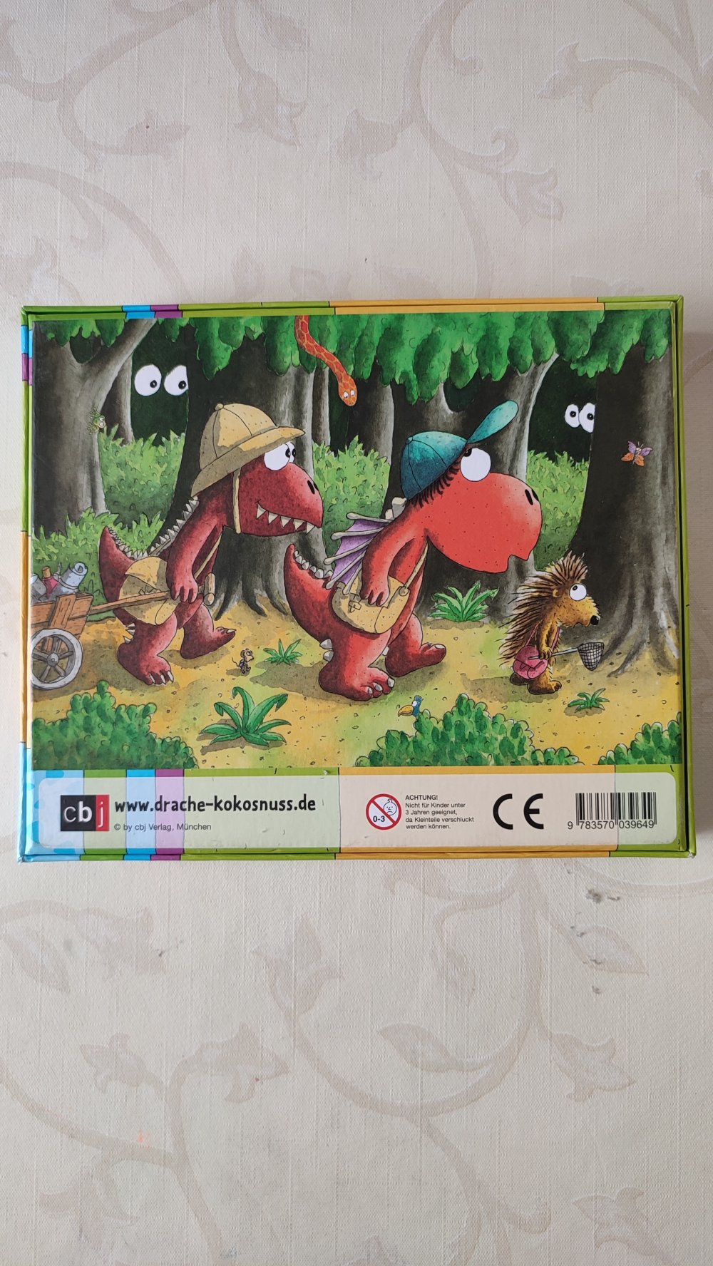 Puzzle mit dem kleinen Drachen Kokosnuss