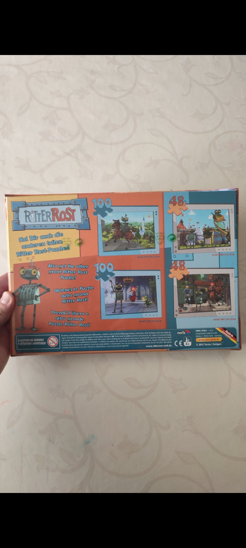 Neues Puzzle: Ritter Rost 