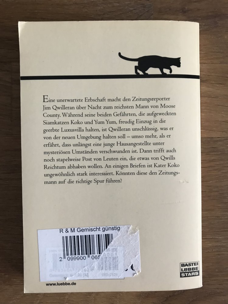 Die Katze, die Postbote spielte - Lilian Jackson Braun