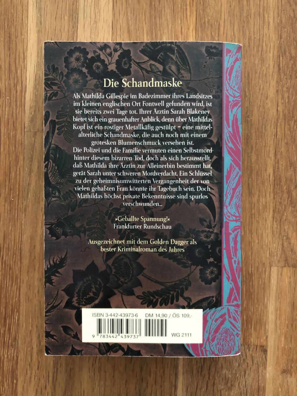 Minette Walters - Die Schandmaske