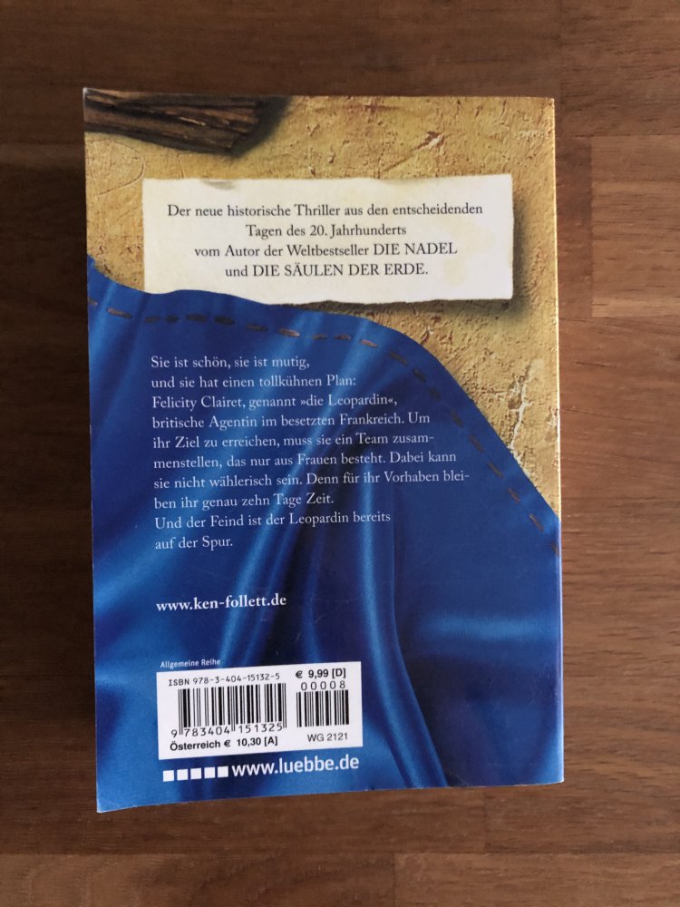 Die Leopardin - Ken Follett 