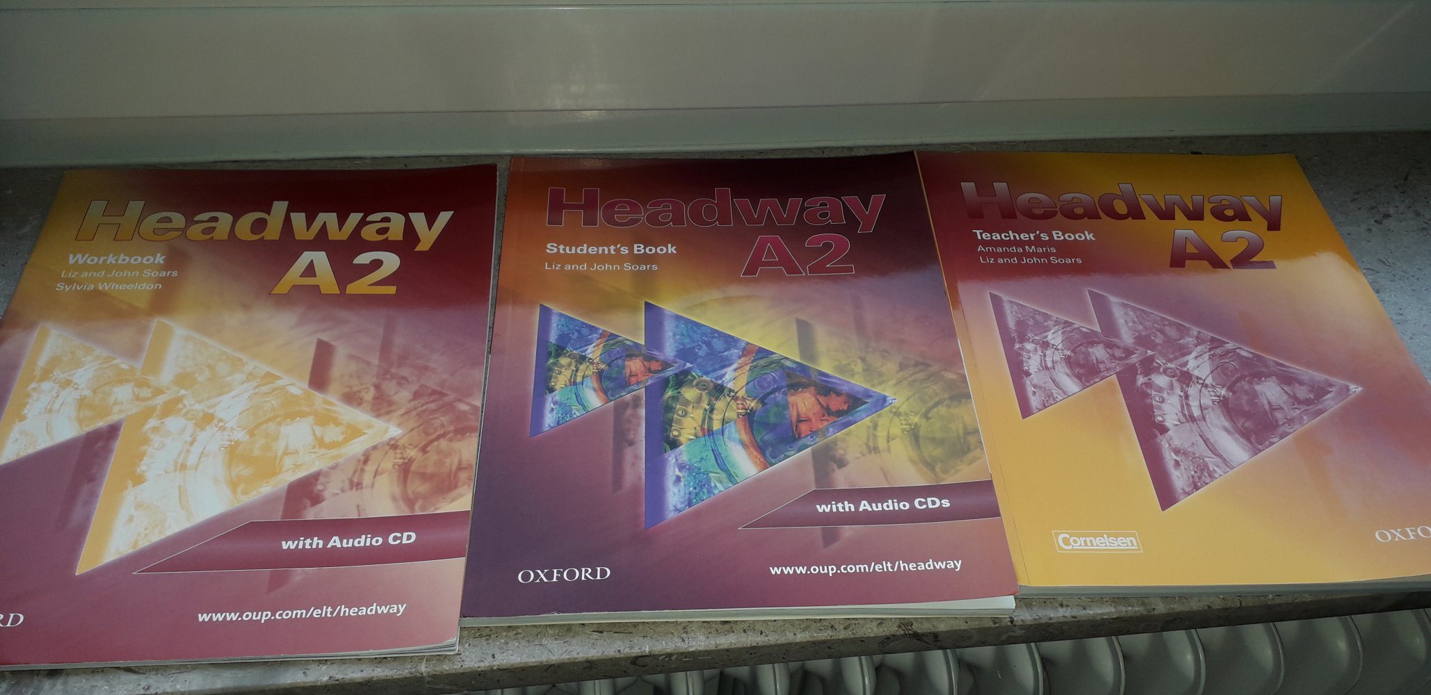 Headway A2 Students, Teacher und Workbook nur zusammen